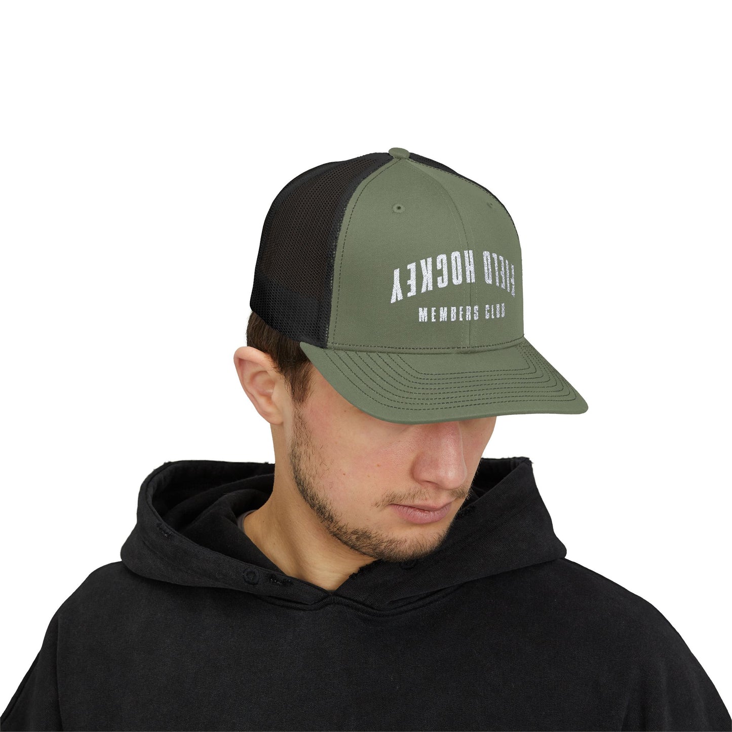 field hockey members club trucker cap