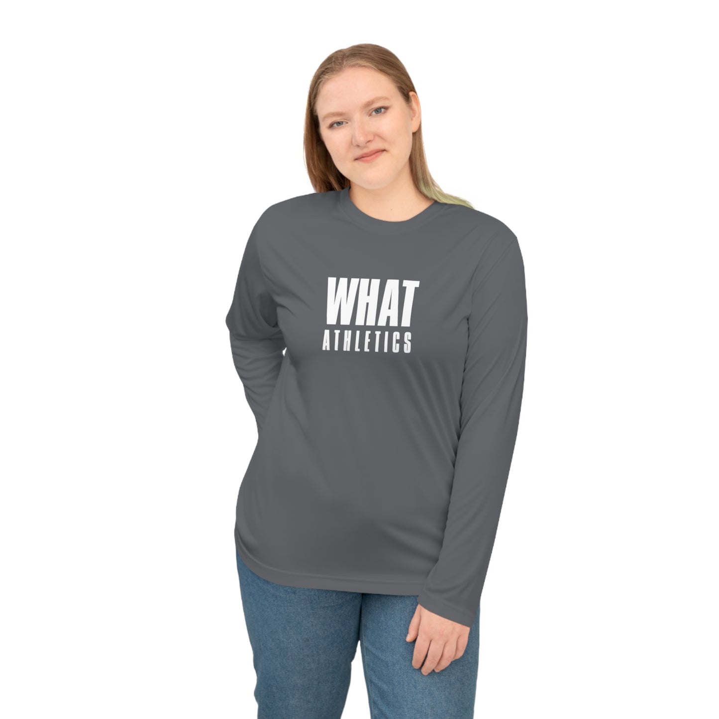 What Athletics - Unisex Performance Long Sleeve Shirt