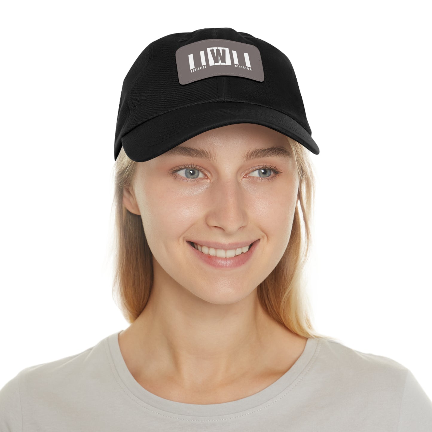 IIWII - Dad Hat with Leather Patch (Rectangle)