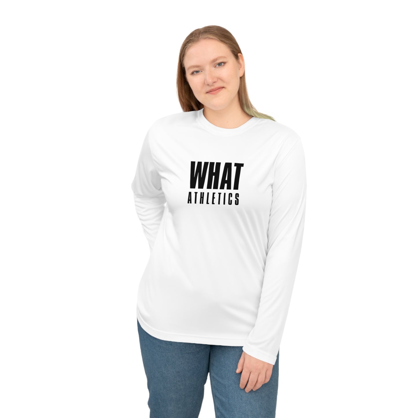 What Athletics - Unisex Performance Long Sleeve Shirt