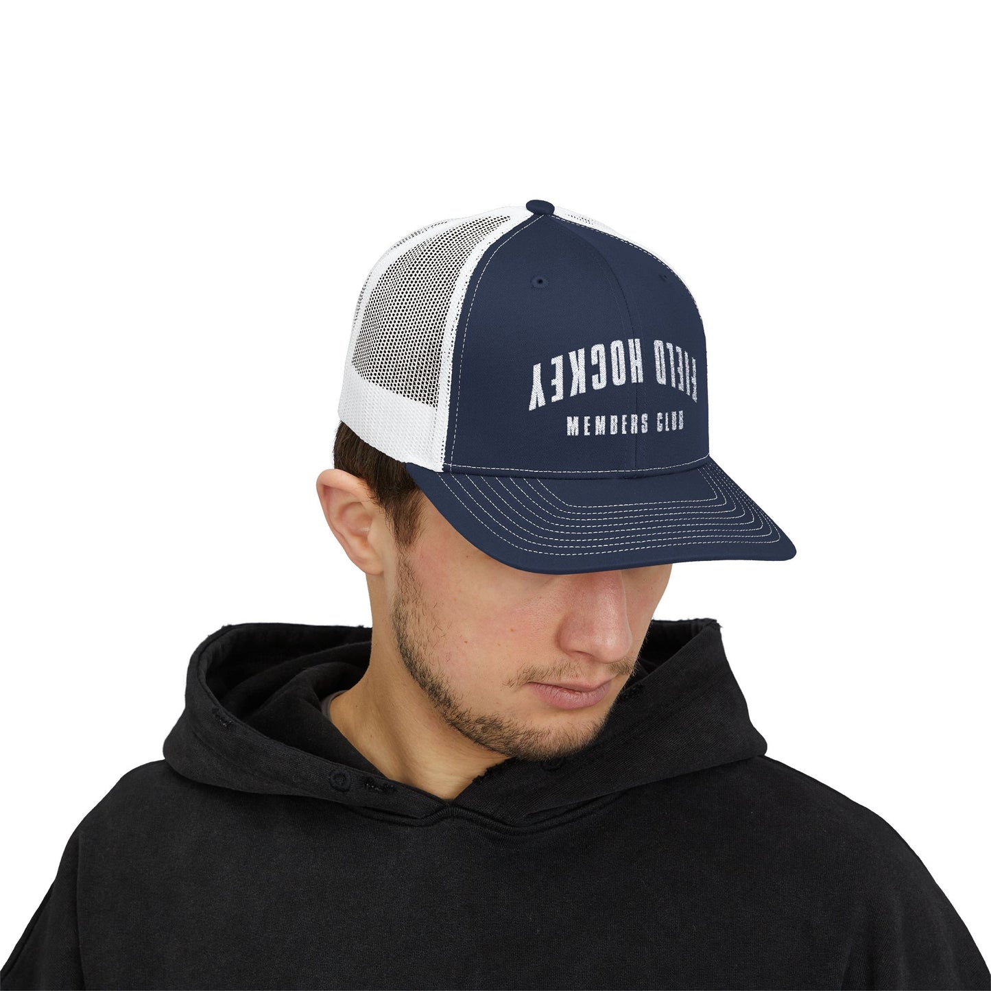 field hockey members club trucker cap