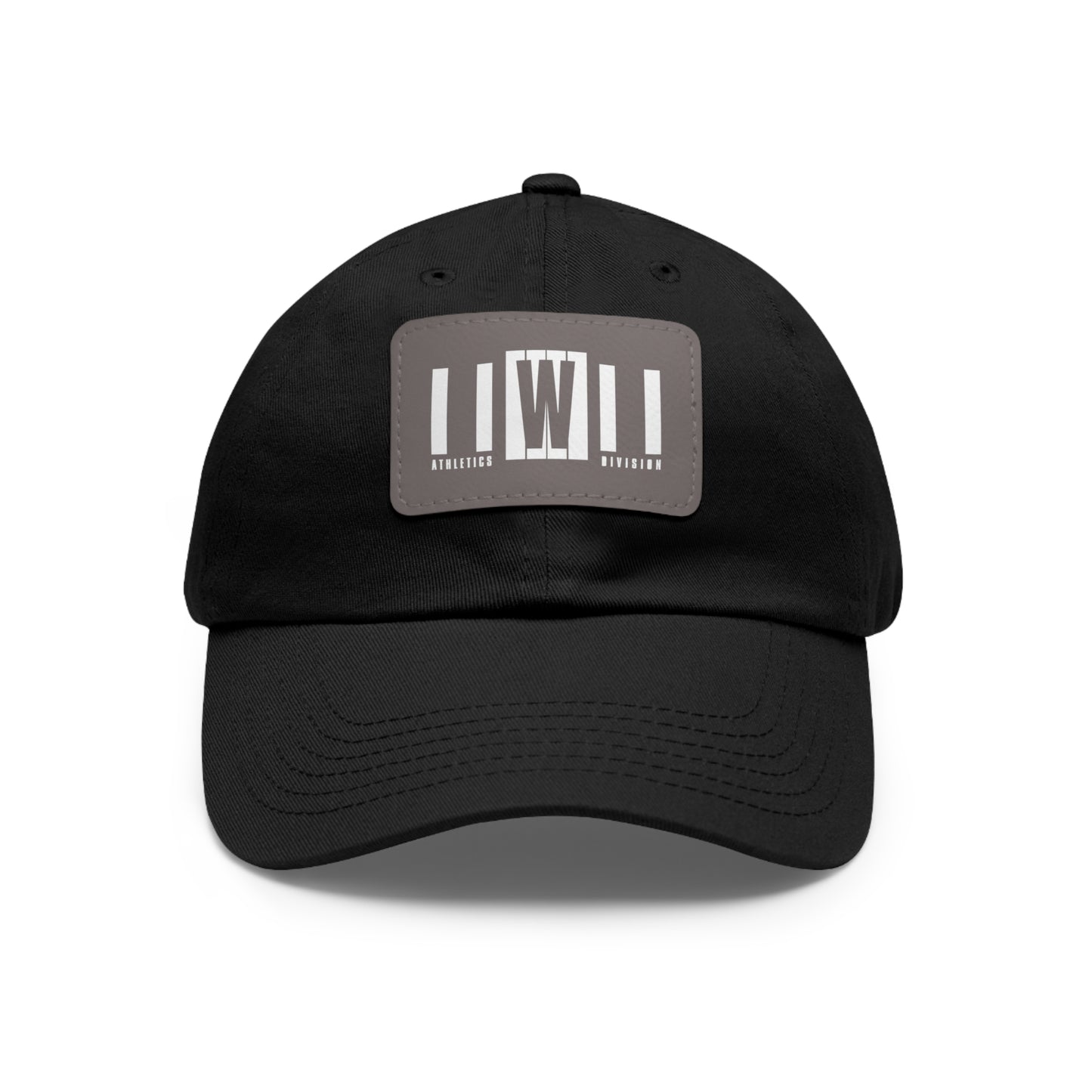 IIWII - Dad Hat with Leather Patch (Rectangle)