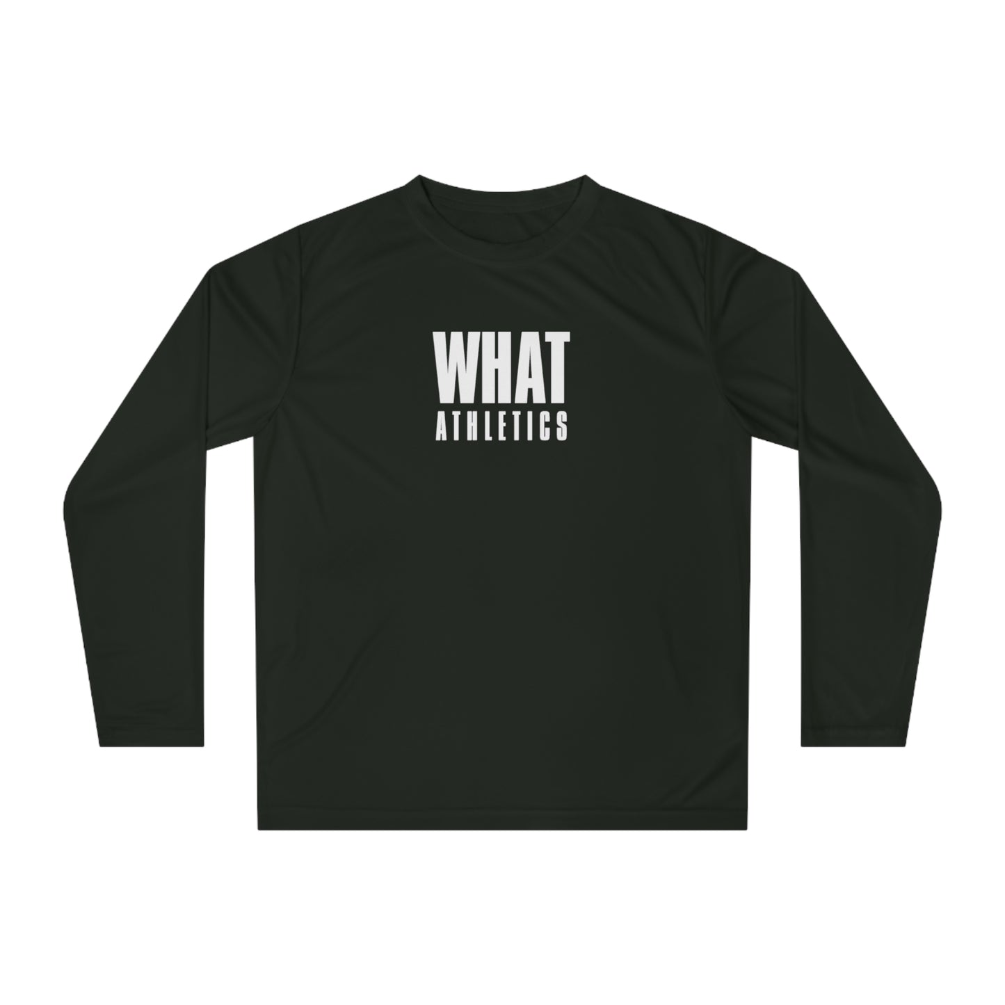 What Athletics - Unisex Performance Long Sleeve Shirt