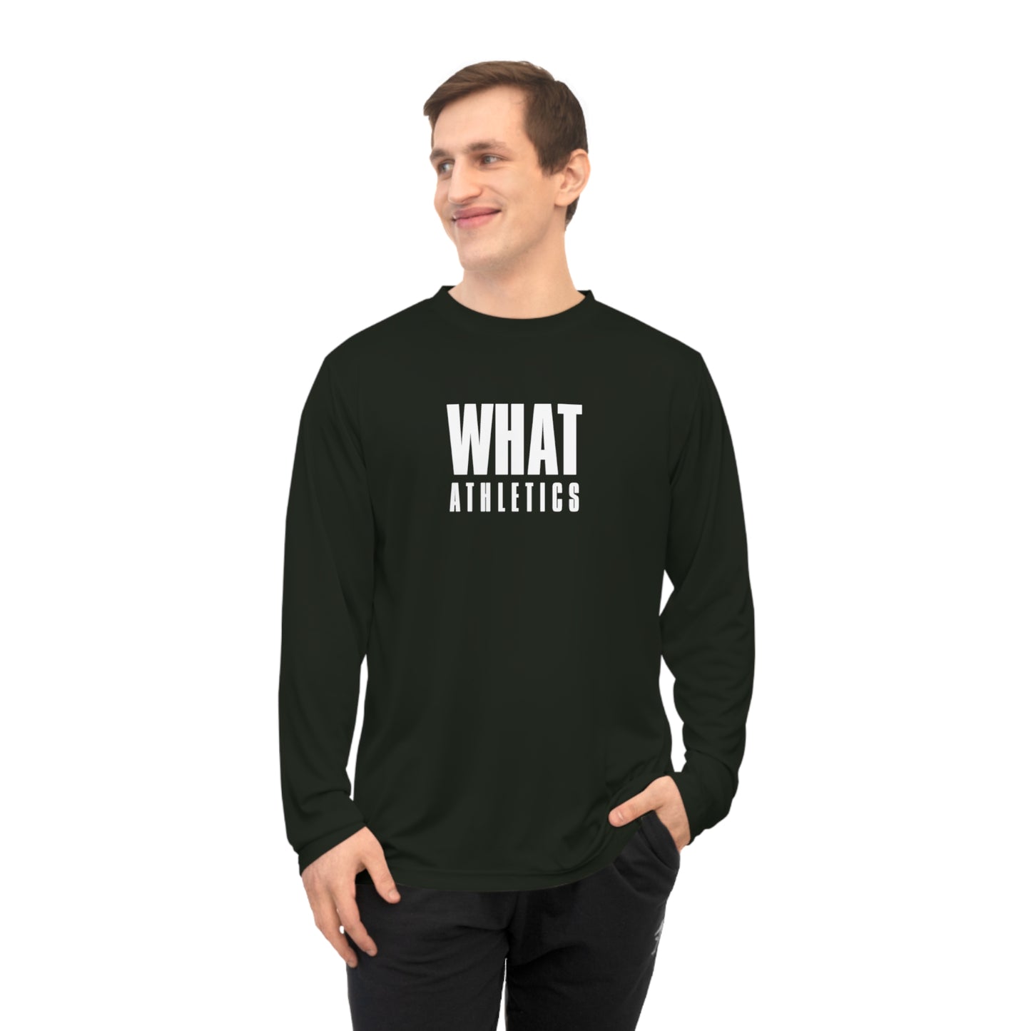 What Athletics - Unisex Performance Long Sleeve Shirt