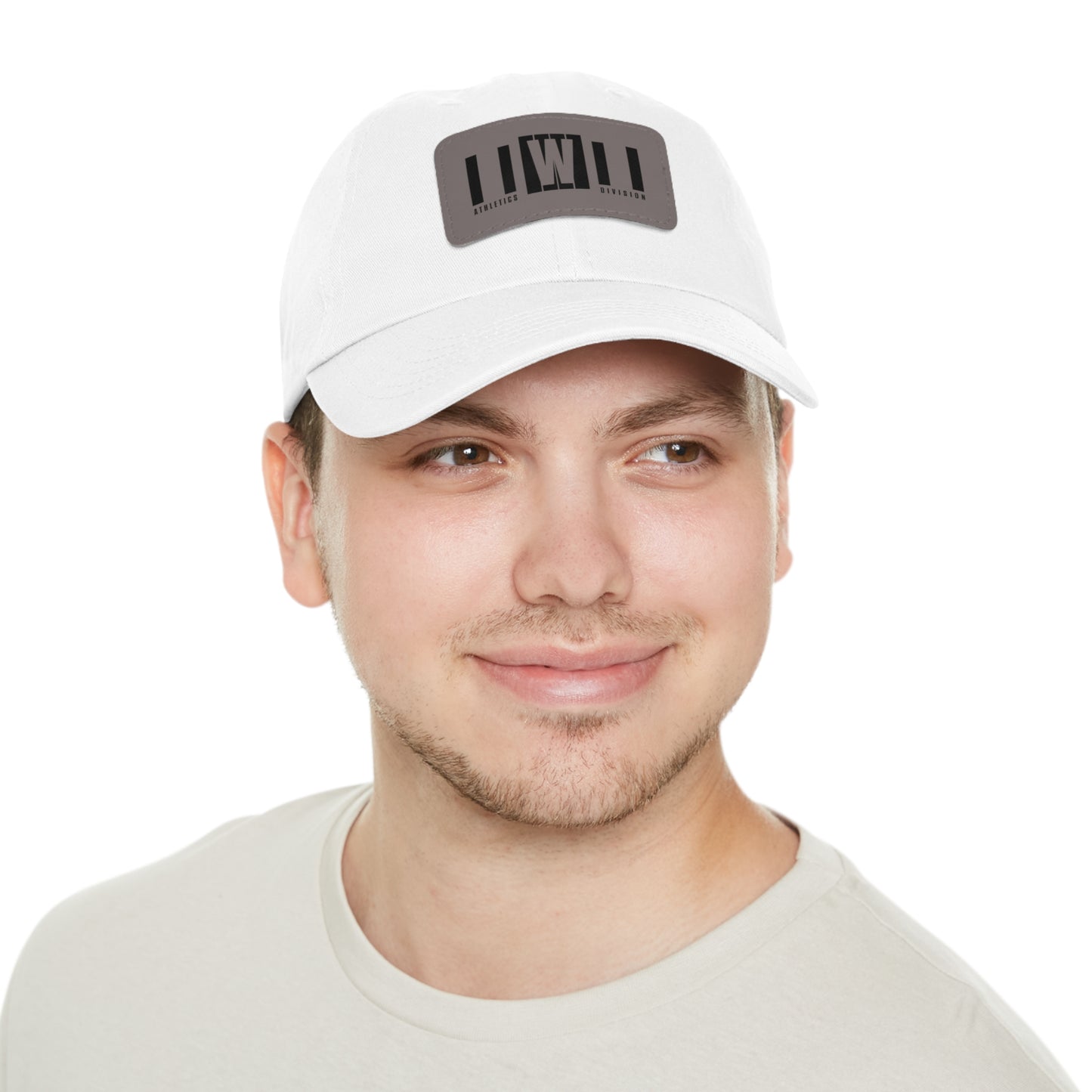 IIWII - Dad Hat with Leather Patch (Rectangle)