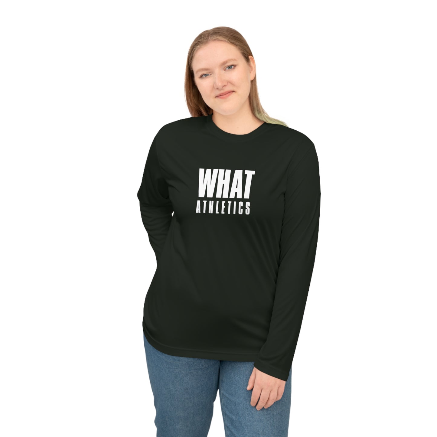 What Athletics - Unisex Performance Long Sleeve Shirt