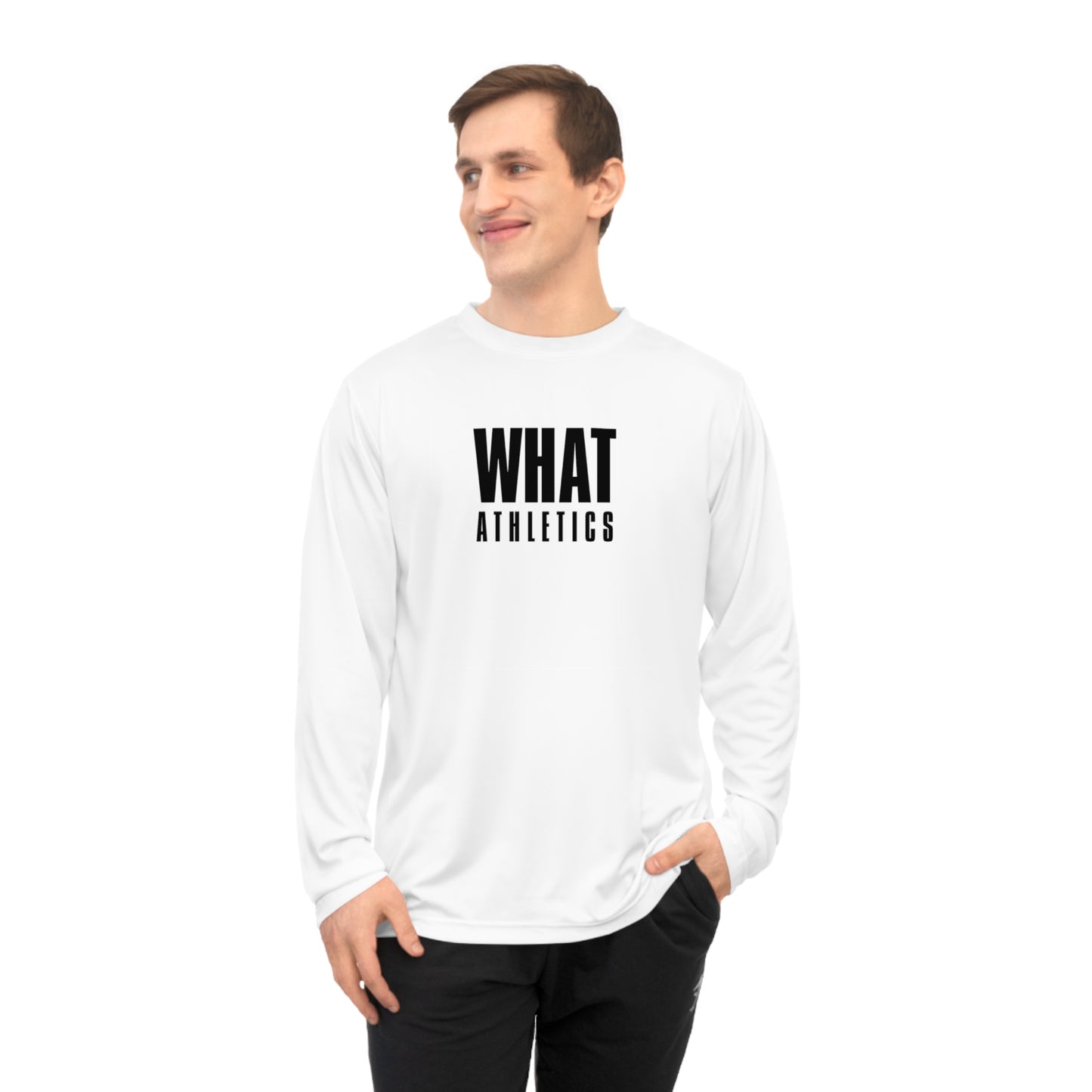 What Athletics - Unisex Performance Long Sleeve Shirt