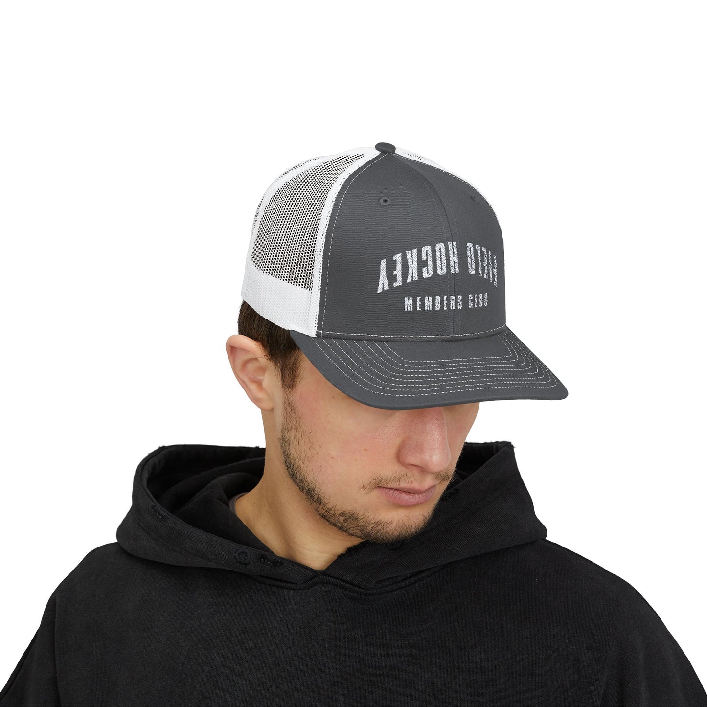 field hockey members club trucker cap