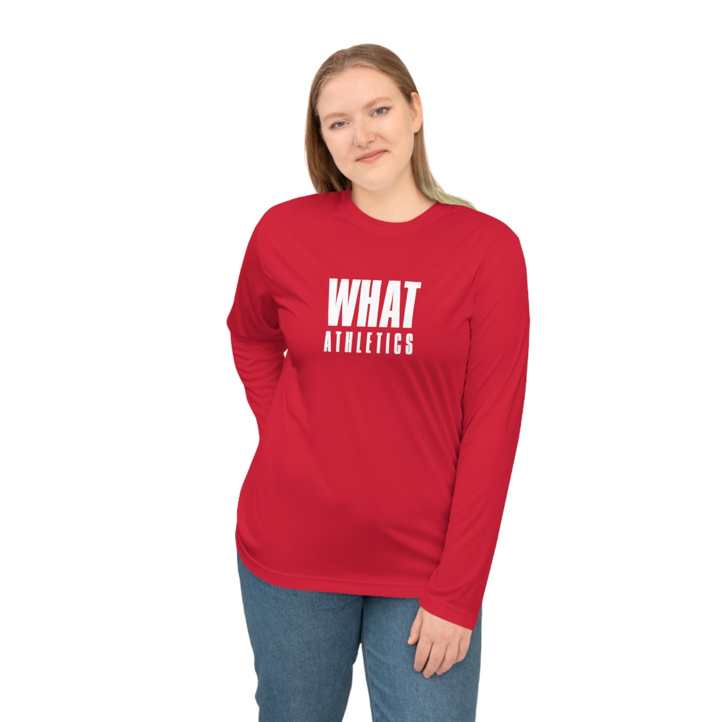 What Athletics - Unisex Performance Long Sleeve Shirt