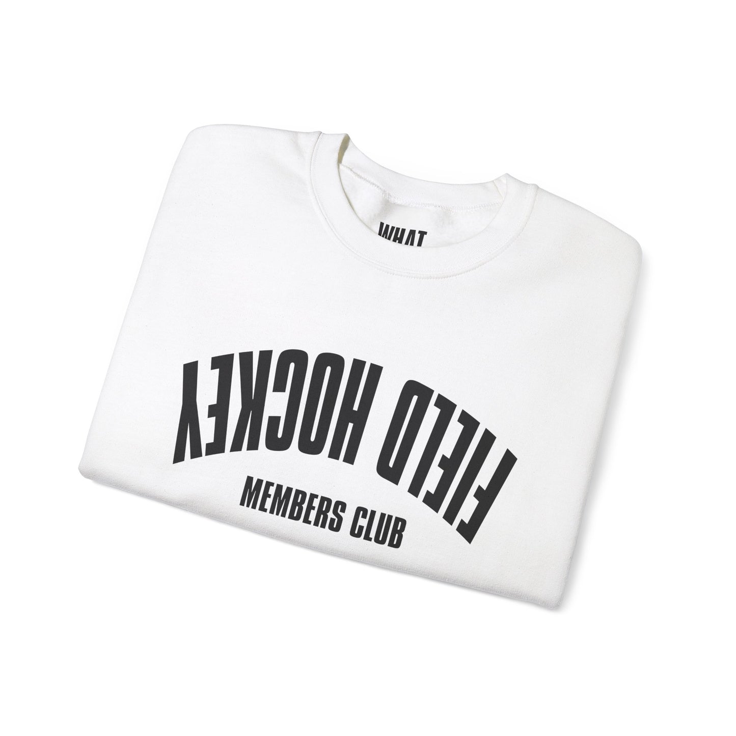 field hockey members club unisex heavy blend™ crewneck sweatshirt