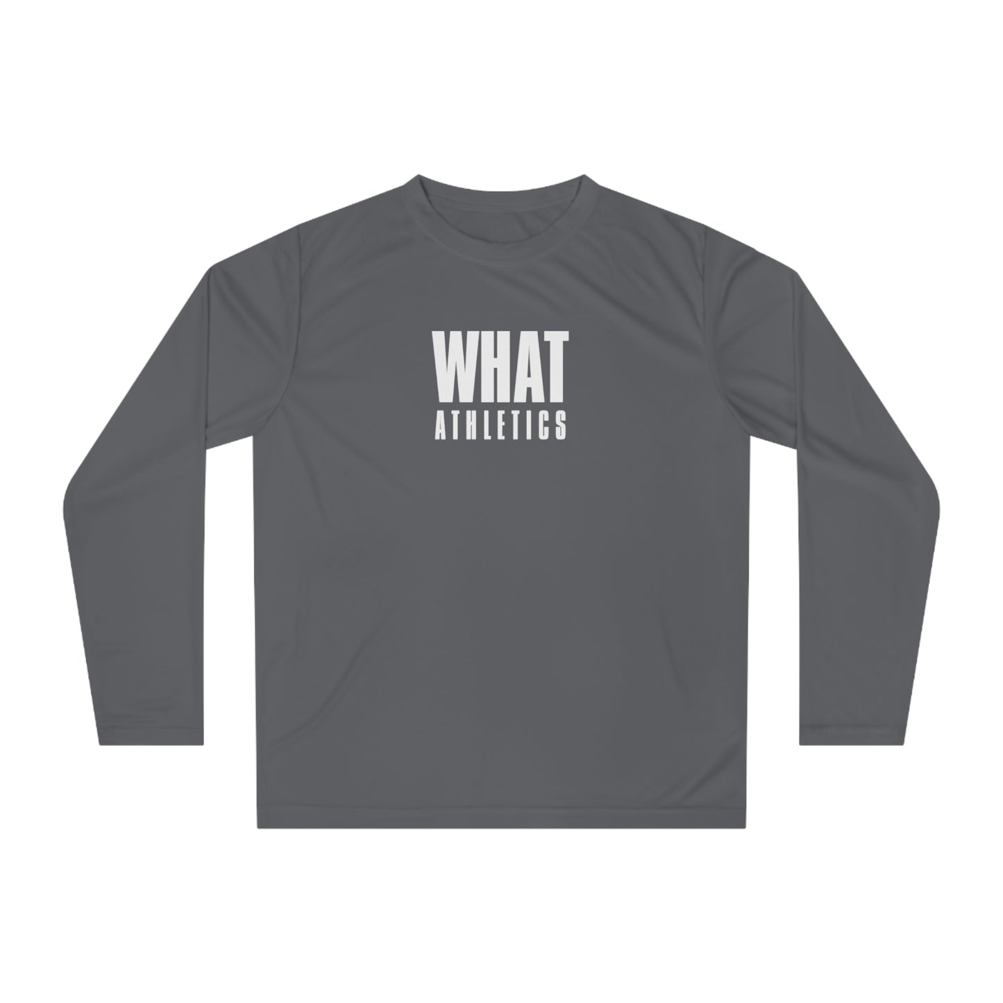 What Athletics - Unisex Performance Long Sleeve Shirt